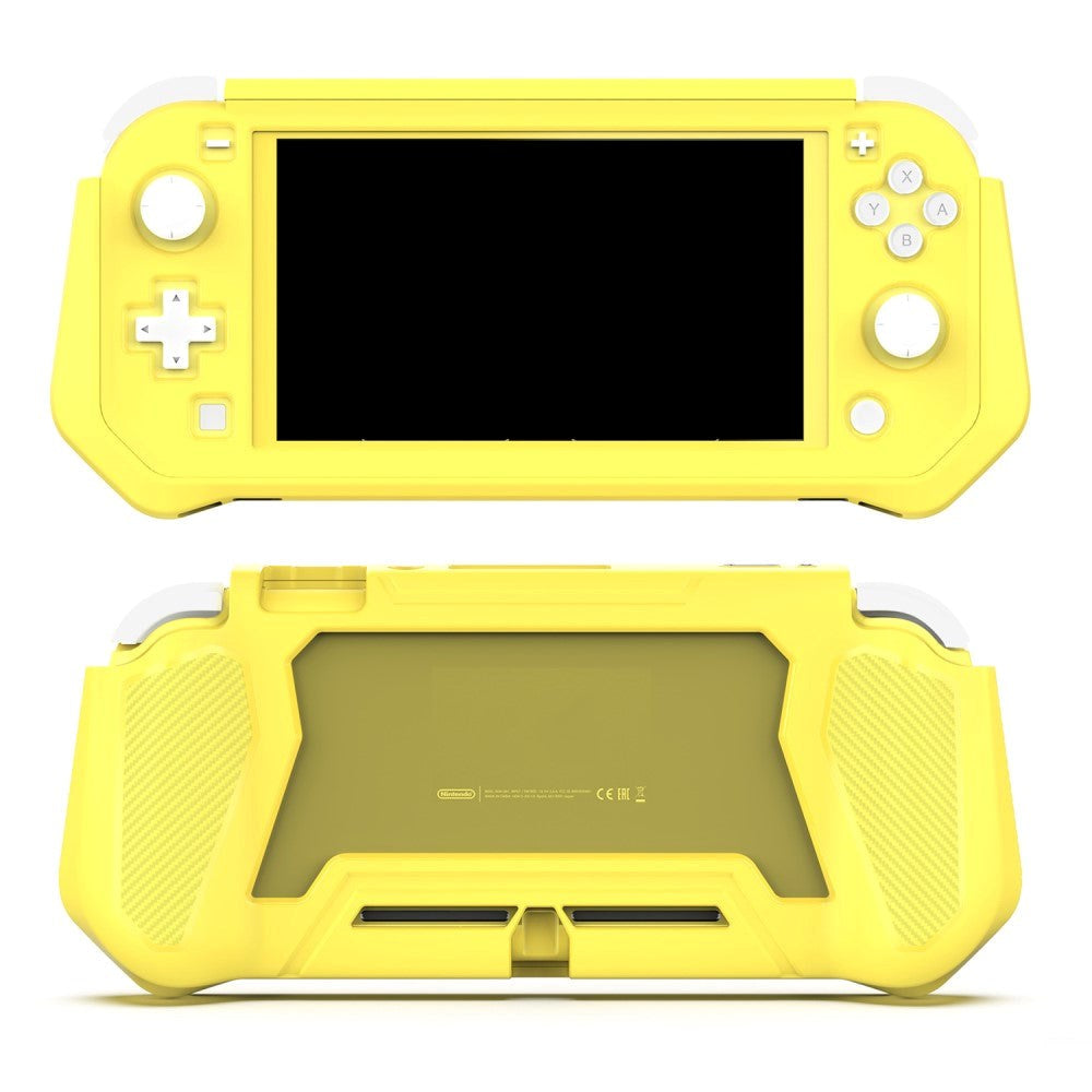 Nintendo Switch Lite 360° plastdeksel m. Skjermbeskytter - Gul