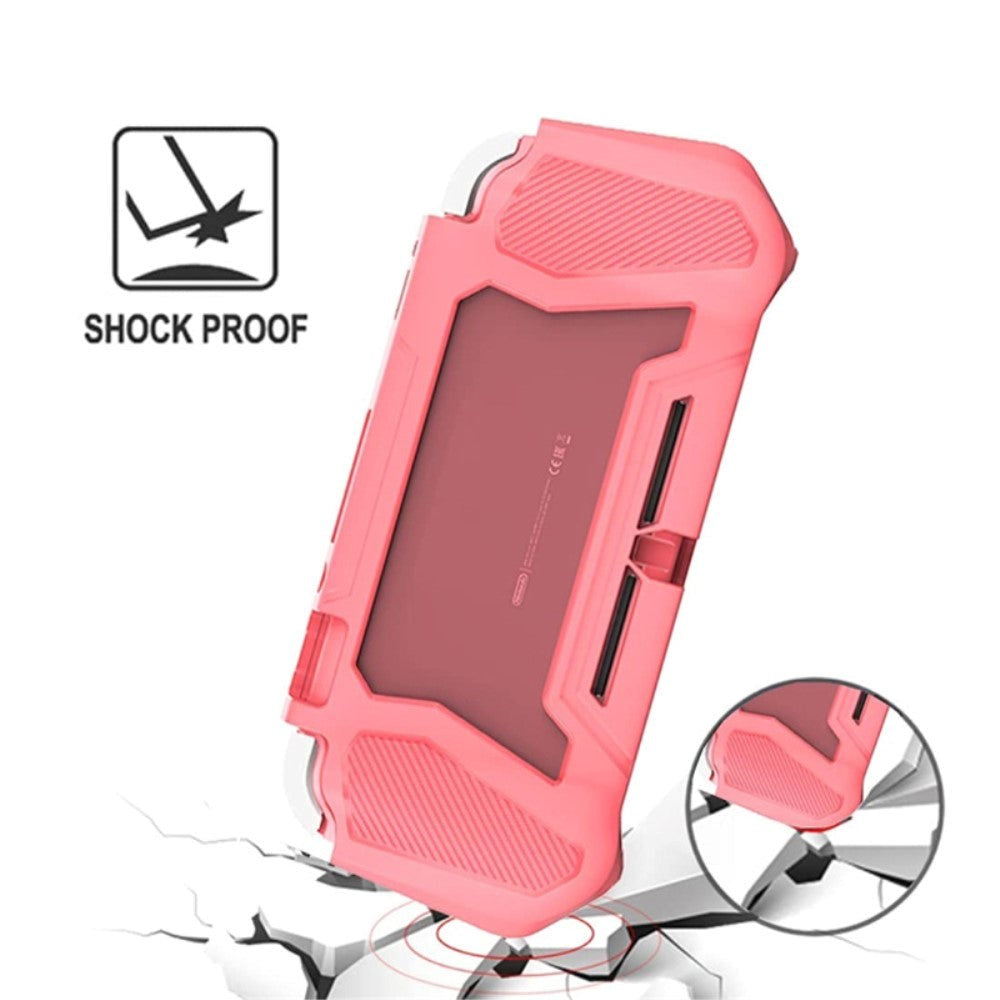 Nintendo Switch Lite 360° plastdeksel m. Skjermbeskytter - Gul