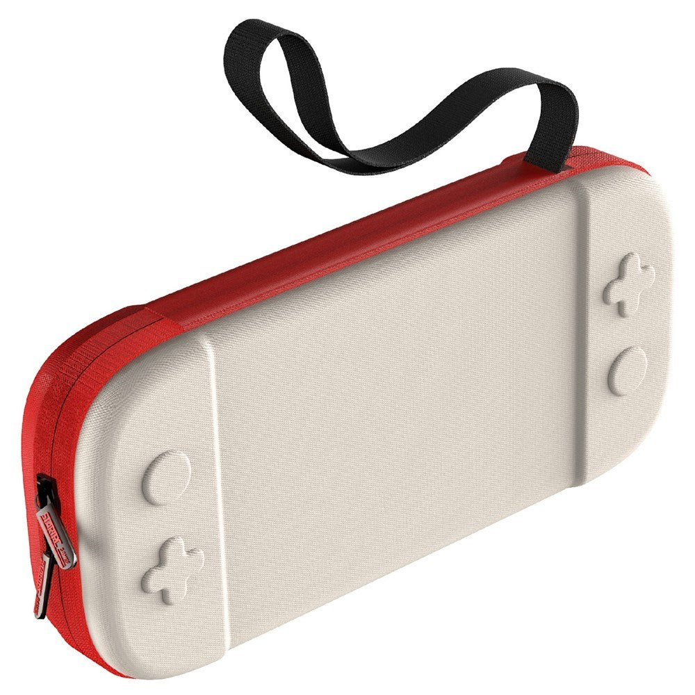 Nintendo Switch 2 - Opbevaringstaske m. Strop - Beige / Rød