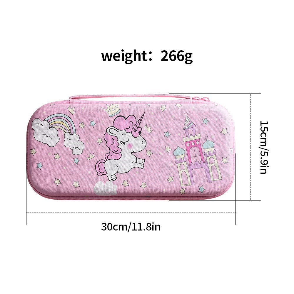 Nintendo Switch 2 - Opbevaringstaske - Håndtag & Design - Lyserød