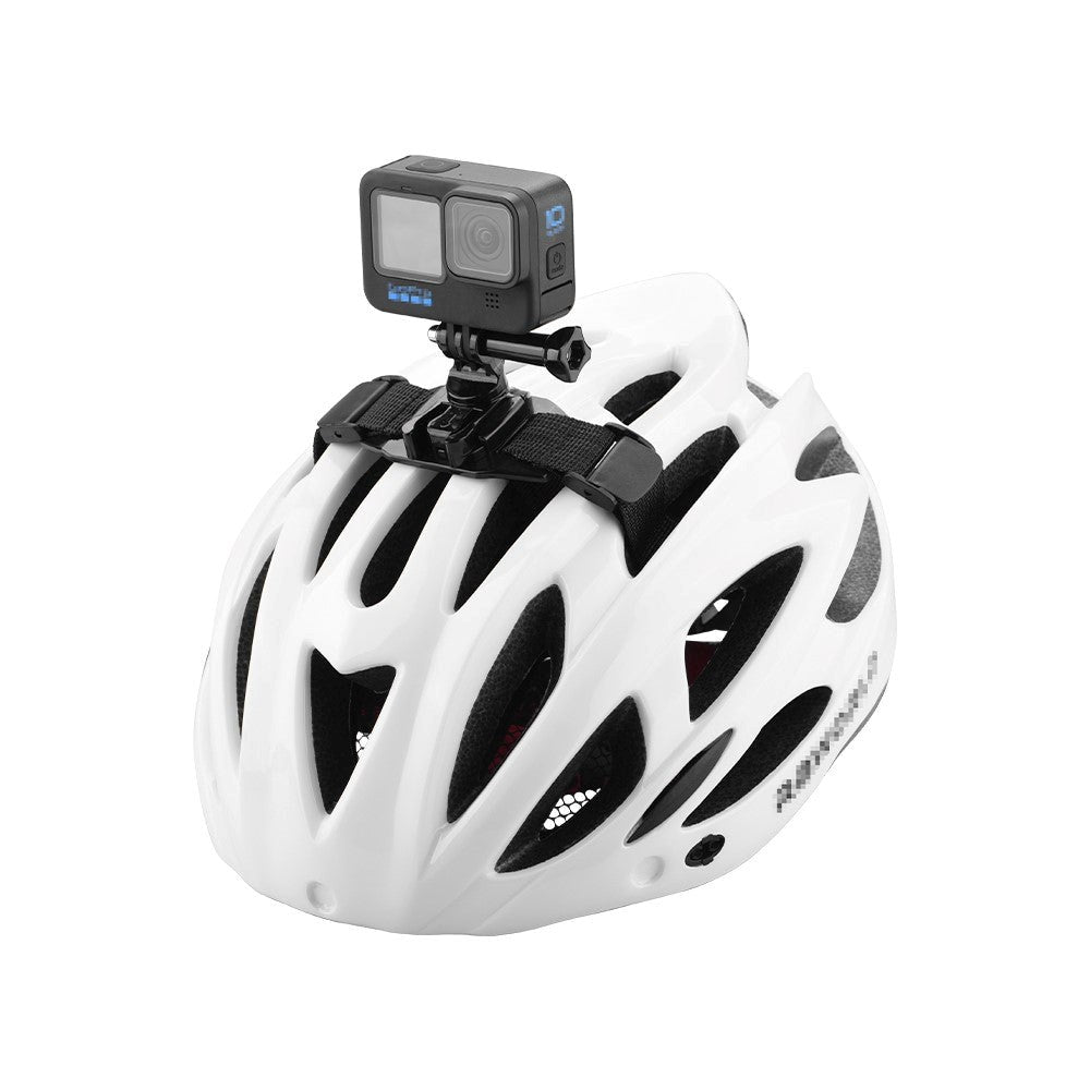 GoPro 4 - 11 Cykelhjelm Strop med holder - Sort