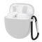 OnePlus Buds silikonetui med karabinkrok - Hvit