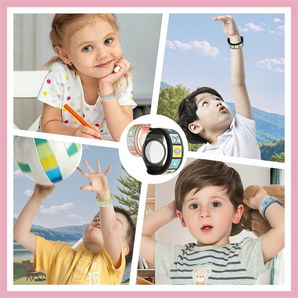 AirTag Nylon Rem til Børn - Rummet