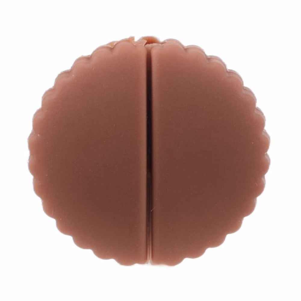 USB-C Kabelbeskytter - Lys Cookie