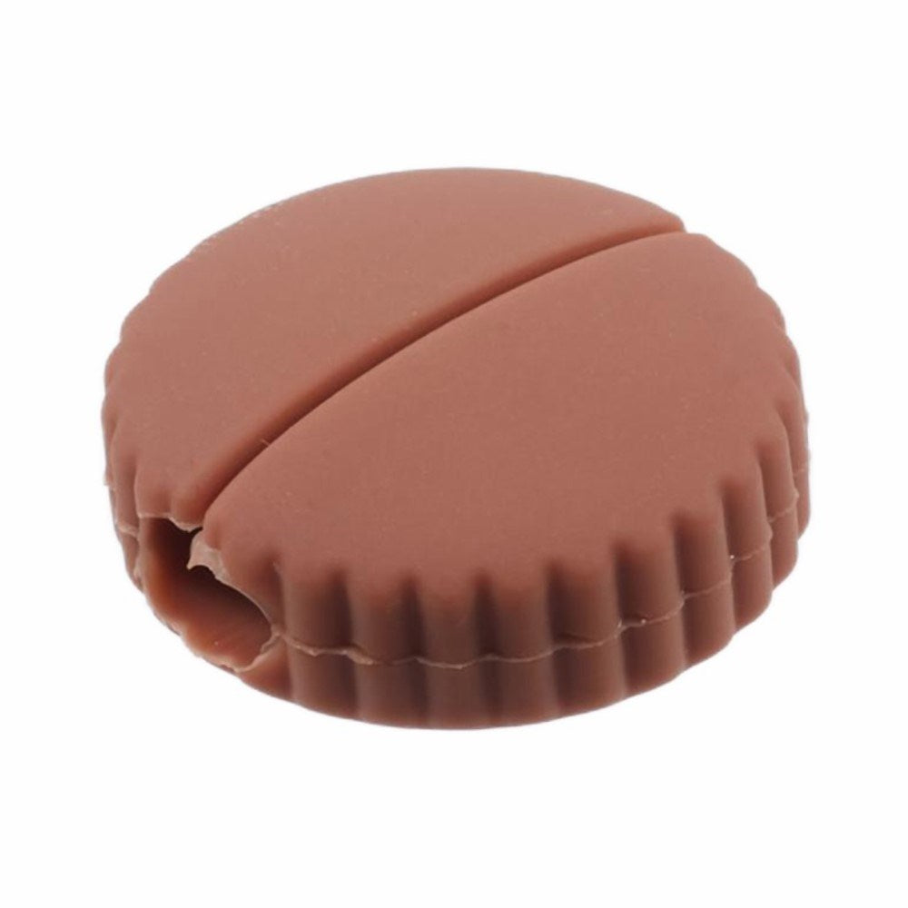 USB-C Kabelbeskytter - Lys Cookie