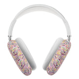 AirPods Max-deksel i silikon m. Motiv - Flerfarget