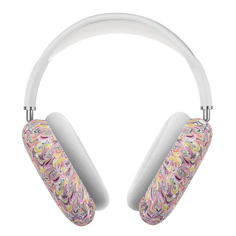 AirPods Max-deksel i silikon m. Motiv - Flerfarget