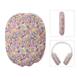 AirPods Max-deksel i silikon m. Motiv - Flerfarget