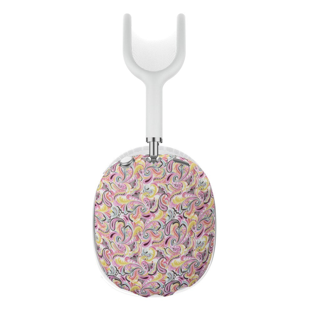 AirPods Max-deksel i silikon m. Motiv - Flerfarget