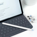 Apple Pencil 1 &amp; 2nd Gen Pen Tip Cover 8 stk. Blå / Svart / Grå / Hvit