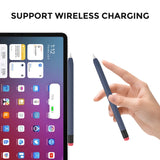 Apple Pencil 2nd Gen. Fleksibelt Silikon Pencil Cover - Midnight Blue