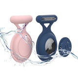 AirTag silikondeksel m. Brosje - Hvit 