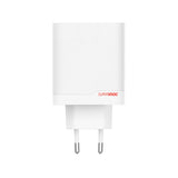 Vegglader etc. USB-C til USB-C-kabel - OnePlus - 120W - USB-C / USB-A - Hvit