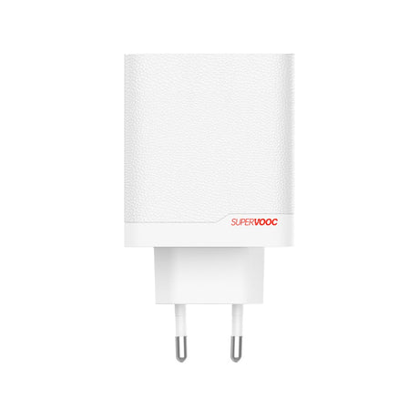 Vegglader etc. USB-C til USB-C-kabel - OnePlus - 120W - USB-C / USB-A - Hvit