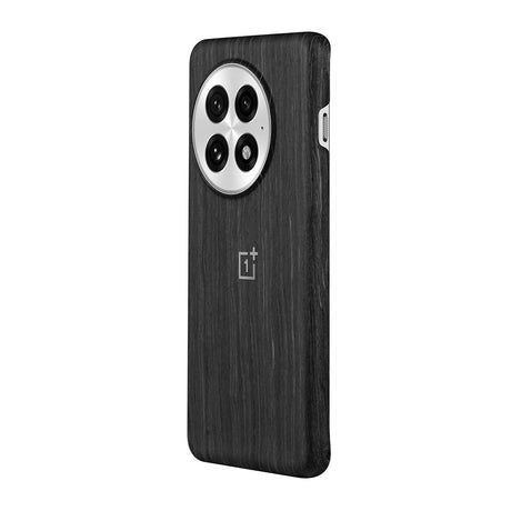 Originalt OnePlus 13 Cover Wood Grain Magnetic - MagSafe-kompatibel - Svart