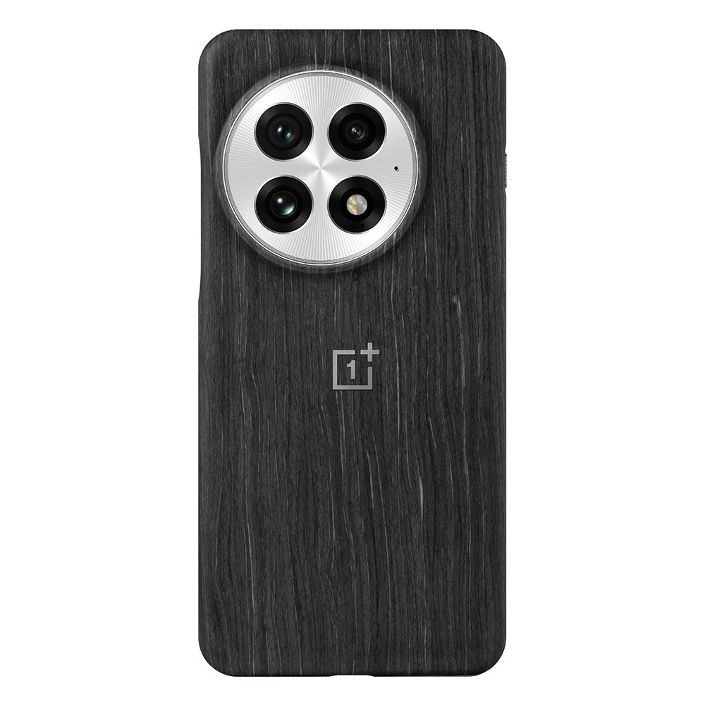 Originalt OnePlus 13 Cover Wood Grain Magnetic - MagSafe-kompatibel - Svart