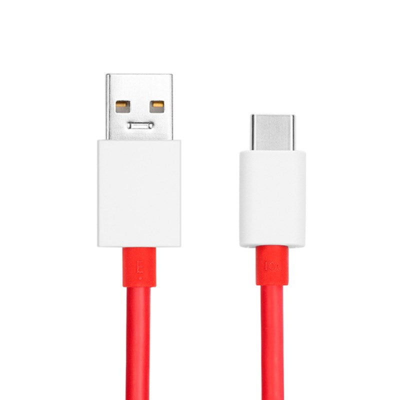 OnePlus - USB-A til USB-C Kabel 1.5m - Rød