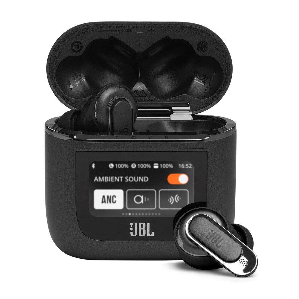 JBL - Tour Pro 2 - True Wireless Høretelefoner - In-Ear - Sort