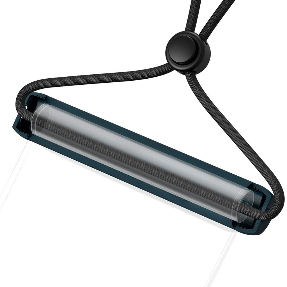 Baseus Sylinder Vanntett Deksel - Blå / Gjennomsiktig (Maks. Mobil 210 x 110 mm)