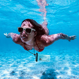 Baseus Sylinder Vanntett Deksel - Blå / Gjennomsiktig (Maks. Mobil 210 x 110 mm)