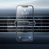 Mobilholder for Air Duct Baseus Steel Cannon 2 - Max Mobil: 67 x 76mm - Sort