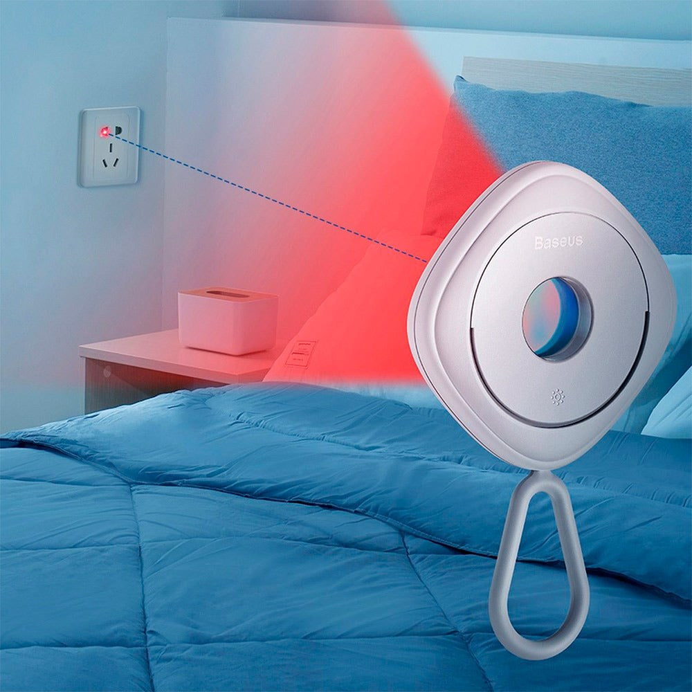 Baseus Heyo kameradetektor m. Ladekabel - Hvit