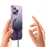 Baseus Simple Mini3 Magnetisk 15W trådløs lader - MagSafe-kompatibel - Lilla