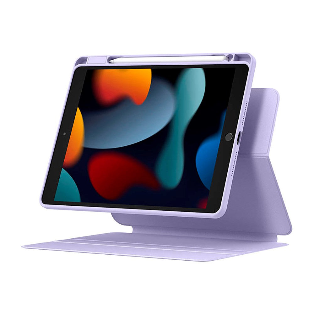 iPad 10,2" (2021 / 2020 / 2019) Baseus Minimalist Series Magnetic Protective Cover - Lilla
