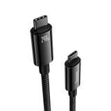 Baseus USB-C til USB-C Kabel m. 240W - 480Mb/s - 3m - Sort