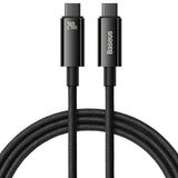 Baseus USB-C til USB-C Kabel m. 240W - 480Mb/s - 3m - Sort