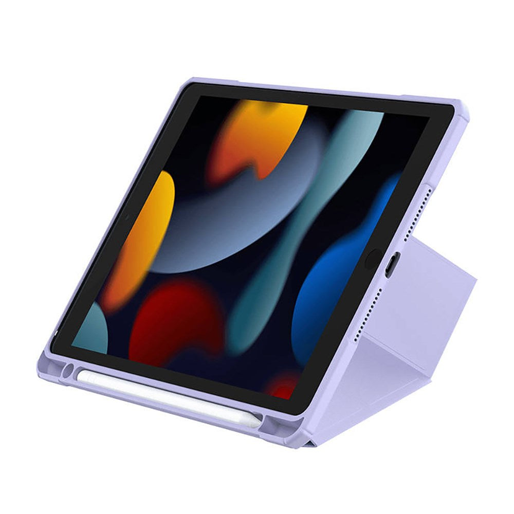 iPad 10,2" (2021 / 2020 / 2019) Baseus Minimalist Series beskyttelsesdeksel - lilla