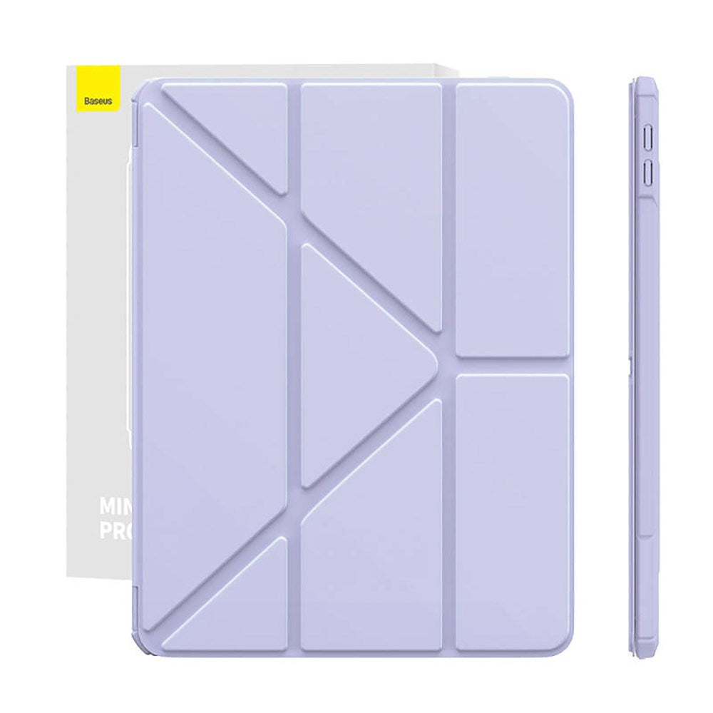 iPad 10,2" (2021 / 2020 / 2019) Baseus Minimalist Series beskyttelsesdeksel - lilla