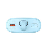 Baseus Popsicle Powerbank - 5200mAh - 20W - Integreret Lightning Kabel - Blå / Orange