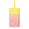Baseus Popsicle Powerbank - 5200mAh - 20W - Integreret Lightning Kabel - Lyserød / Gul