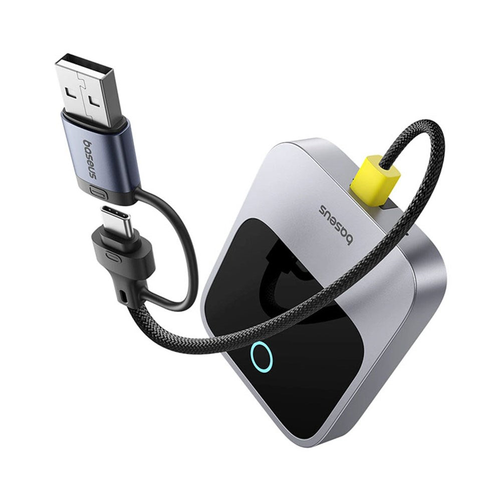 Baseus Trådløs Apple CarPlay Adapter - Grå