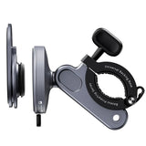 Baseus 2-i-1 PrimeTrip Mobilholder til Cykelstyr & Kickstand - Grå