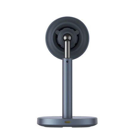 Baseus Orbit 2 Pro 2-i-1 Mobilholder med 20W Trådløs Opladning - MagSafe / Qi2 Kompatibel - Grå