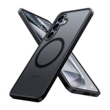 TORRAS Samsung Galaxy S25 - Fleksibelt Plast Mobil Cover - MagSafe Kompatibel - Sort