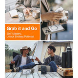 TORRAS Magnetisk 15W Power Bank 5.000mAh m. Ståfunktion - Hvid