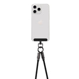 2-i-1 telefonstropp &amp; USB-C til USB-C-kabel - Devia - Svart