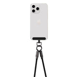 2-i-1 Mobilstrop & USB-C til Lightning Kabel - Devia - Sort