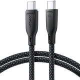 Joyroom 60W USB-C til USB-C-kabel 1m - Svart