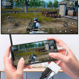 Joyroom HDMI-Adapter m. Lightning (Han) / Lightning (Hun) - Hvid