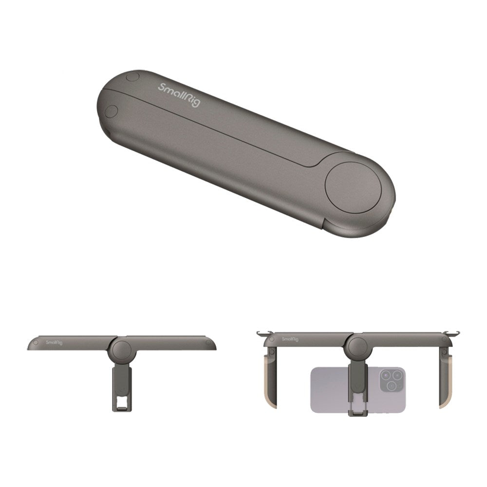SmallRig 4047 sammenleggbar universal håndholdt mobilramme (65-80 mm) - grå
