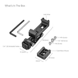 SmallRig 4301 Roterbar mobilholder m. Cold Shoe Mount - Kompatibel med DJI Gimbal (57-88mm) - Svart