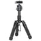 SmallRig 4289 Aluminium Mini Tripod VT-20 w. Mobilholder og justerbare ben - Svart