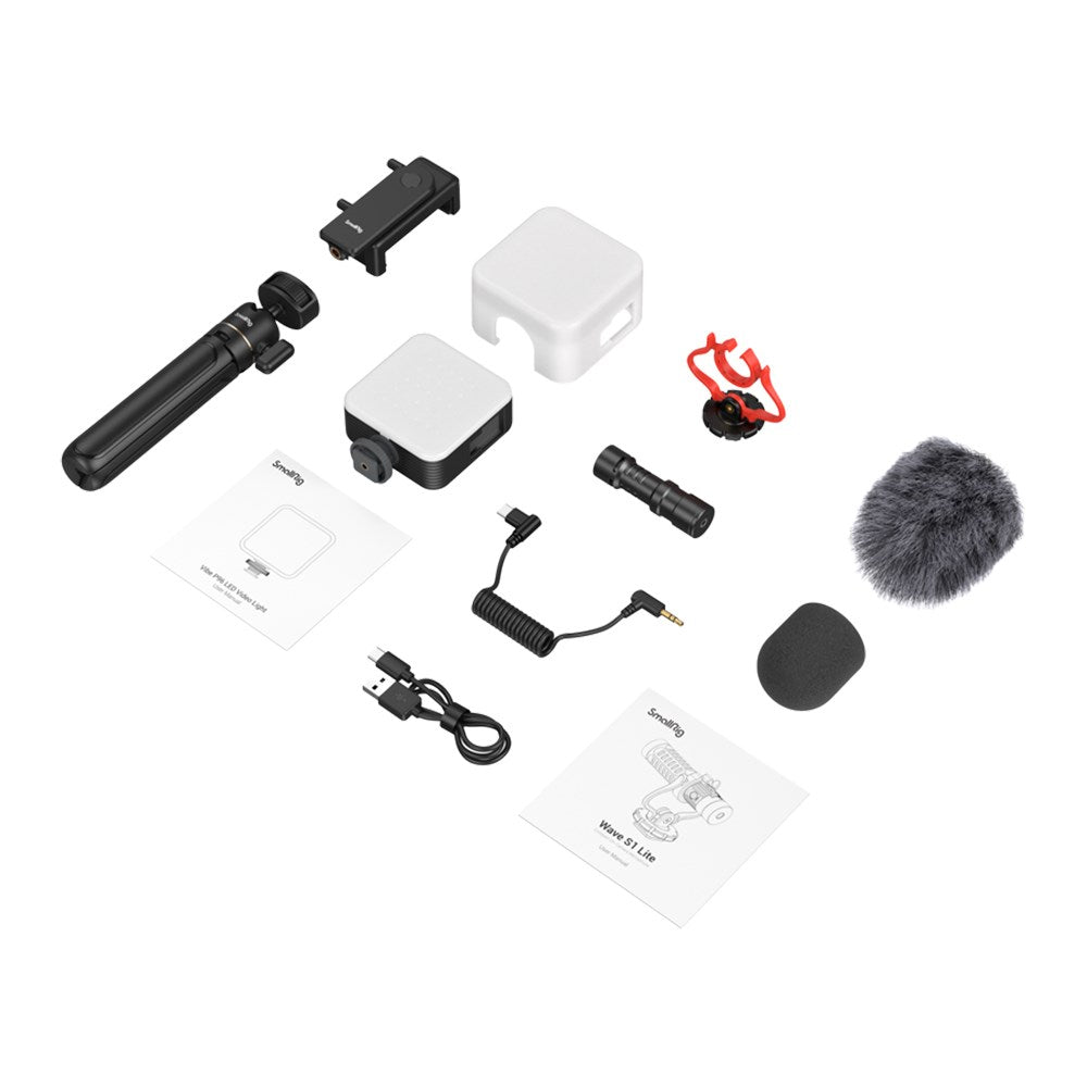 Vlog Tripod VK-50 for mobil - SmallRig 4369 - Svart