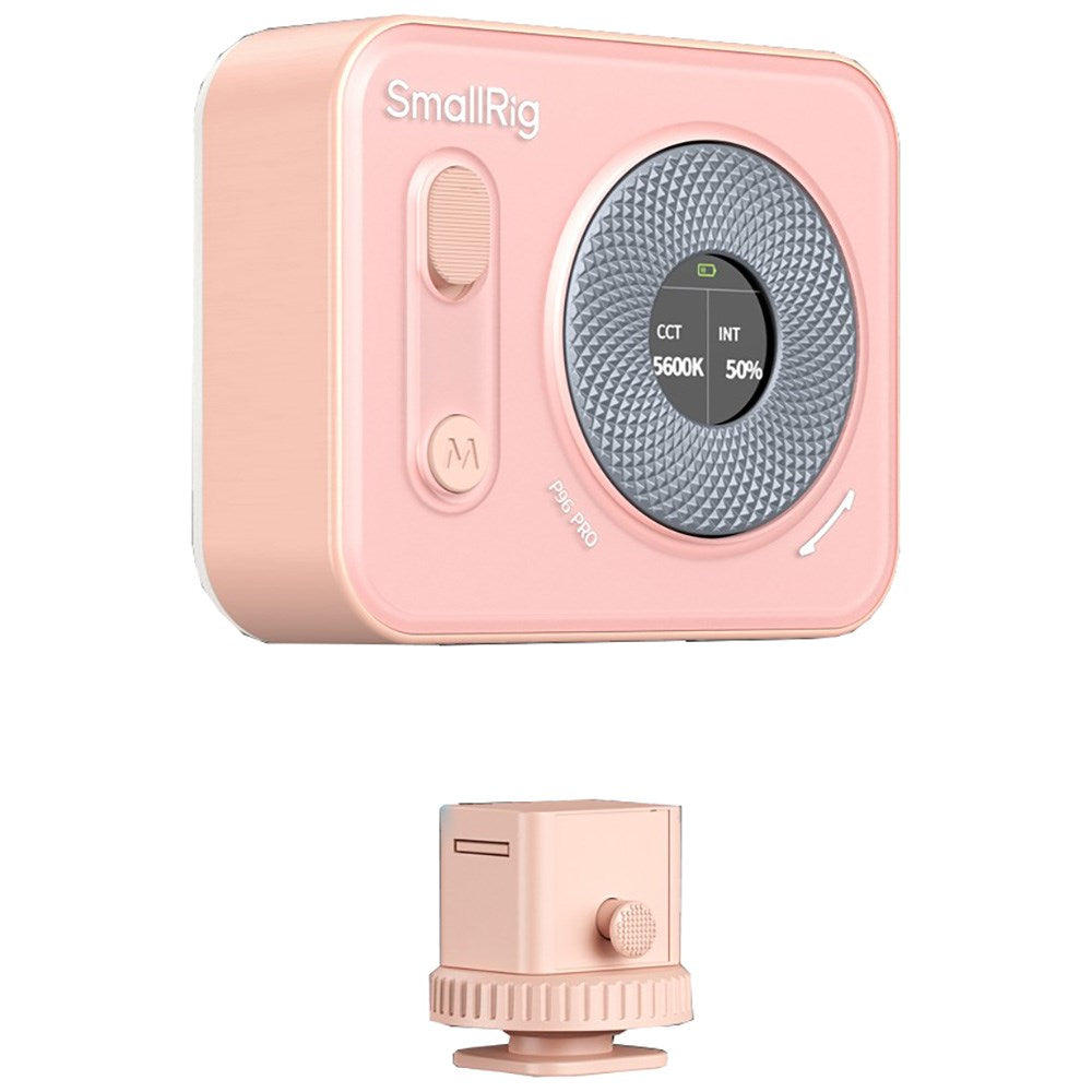 SmallRig 4786 Vibe P96 Pro Mini (RGB) LED-videolys - rosa