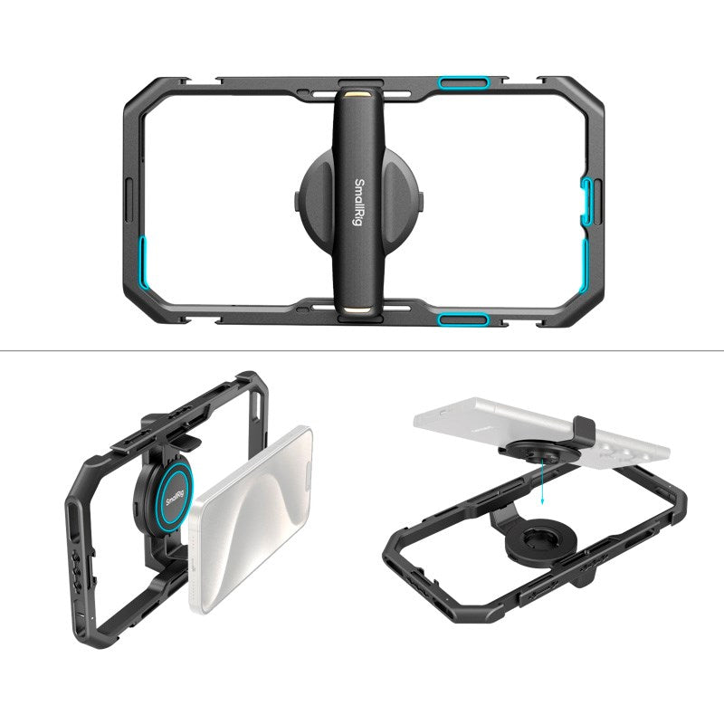 SmallRig 4704 - Video Kit til Mobil - Pro Edition - Sort