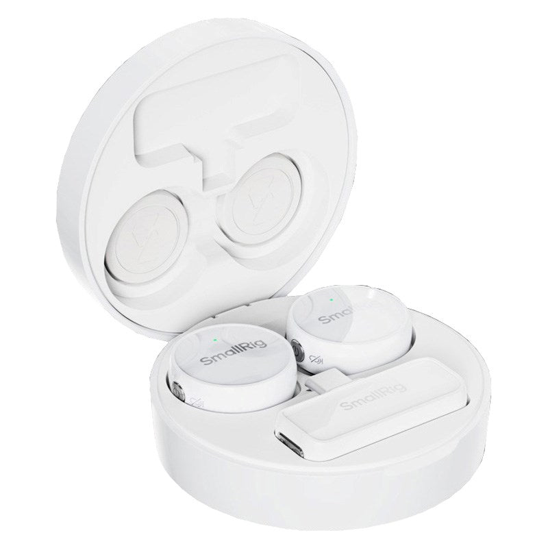 Trådløs mikrofon - SmallRig 4706 S 60 - USB-C - Hvit